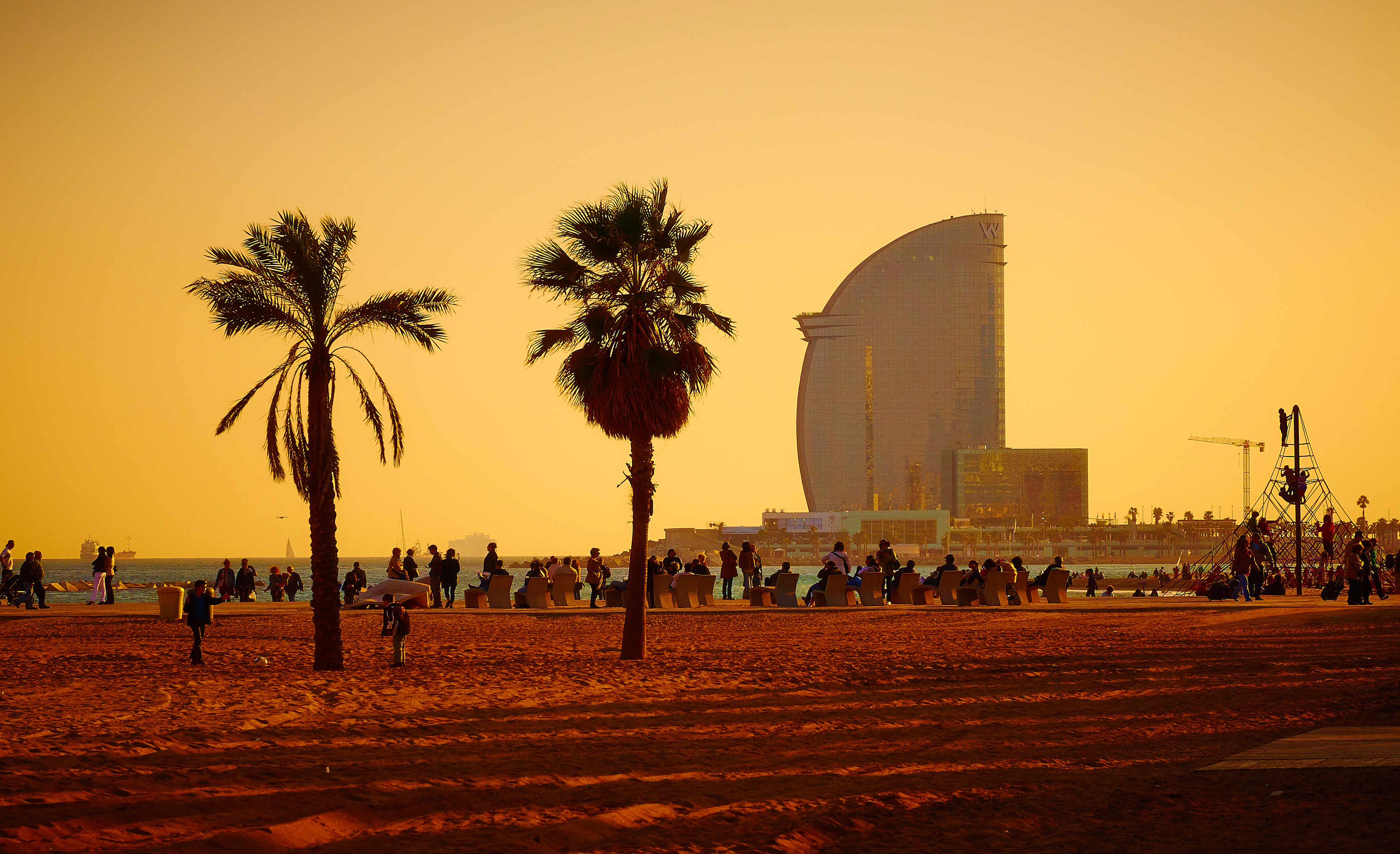Barcelona beach